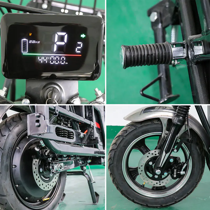 Two Wheels Electric Cargo Motorcycle