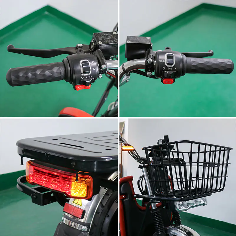Two Wheels Electric Cargo Motorcycle